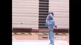 Karate dominant girl