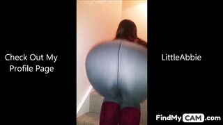 Little Abbie Big Butt Wet T Shirt Shower