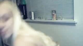 Apregnant with big boobs, brown areolas at webcam (MrNo) 3