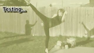 Mel high Heels Kicks