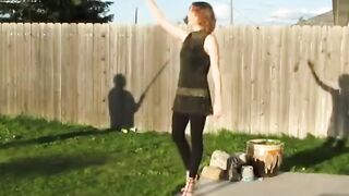 Mel high Heels Kicks