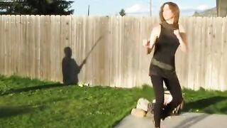 Mel high Heels Kicks