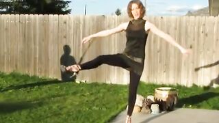 Mel high Heels Kicks