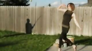 Mel high Heels Kicks