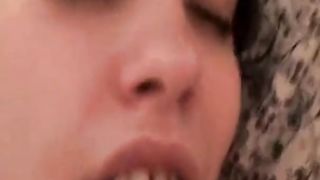 Persuaded to give her ass for fuck