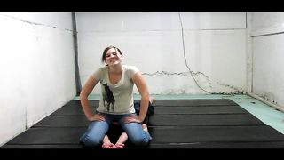 jeans mixed wrestling