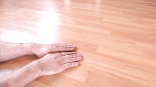 FemDomFoto - Lady Agatha - Handtrampling With Golden Sandals