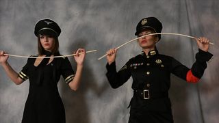 FemDomFoto - Lady Kat & Lady Olga -  We Will Cane You Black & Blue