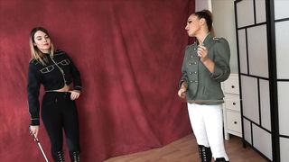 FemDomFoto - Lady Olga & Lady Kat - 100 Ultrahard Strokes