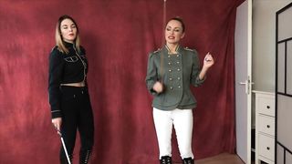 FemDomFoto - Lady Olga & Lady Kat - 100 Ultrahard Strokes