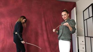 FemDomFoto - Lady Olga & Lady Kat - 100 Ultrahard Strokes