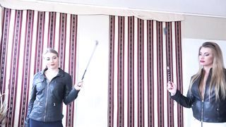 FemDomFoto - Miss Rubin & Lady Maya - Teaching The New Lady How To Whip