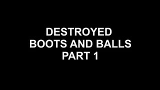 DirtyDommes - Nomi - Destroyed Boots & Balls