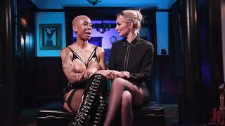 Lezdom - Ashley & Mona - Off The Books Mona Wales Submits To Mistress Ashley Paige