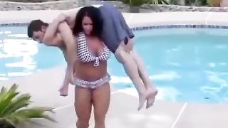 aleesha Easy Lift  weak guy