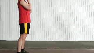 strong women lift guy overhead