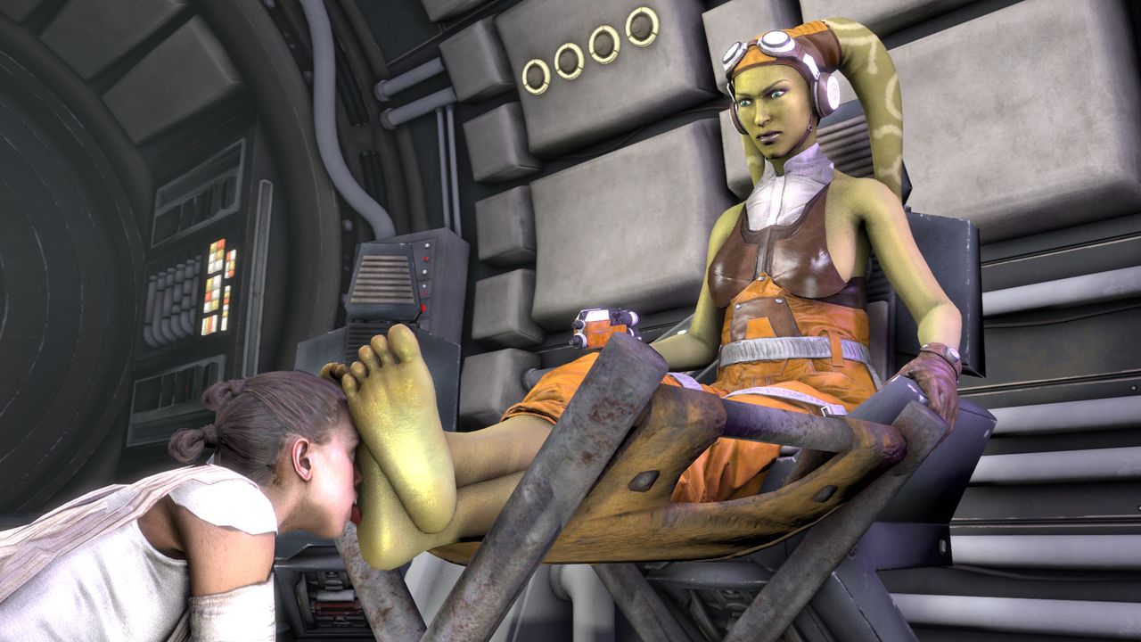 Hera's little jedi footbitch.