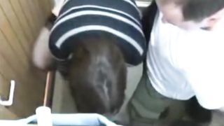 MILF fucks in changing room