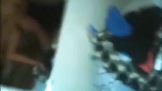 Blonde in after party threesome