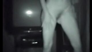 Amateur milf stands naked unaware its her boss behind camera 2