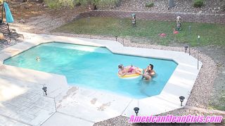 The mean girls_ floating foot worship