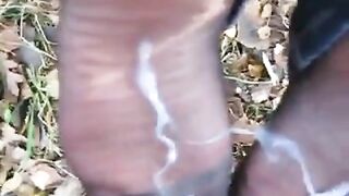 Sperma auf Deutsch Nylon Sohlen MILF 2