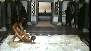 Seven Magnificent Gladiators Wrestling Scene.