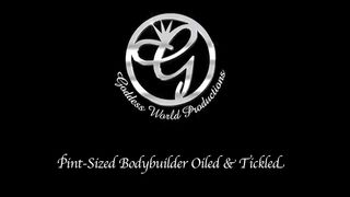 Bodybuilder, Oiled, Suspended and Tickled