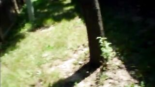 Stupid Mexican Bitch Fucked Outdoors 2