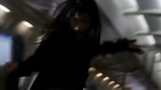 Kelly Hu neckbreak scissors