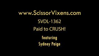 he paid to be crushed