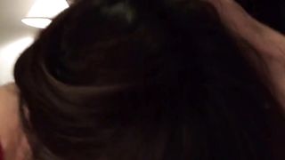 She licks dick til I spurt thick spunk on her eager tonsils