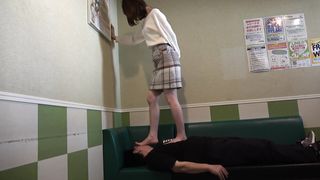 Japanese foot worship