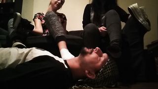 Two converse lick and clean