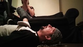 Two converse lick and clean