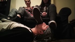 Two converse lick and clean