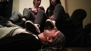 Two converse lick and clean