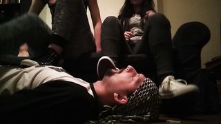 Two converse lick and clean