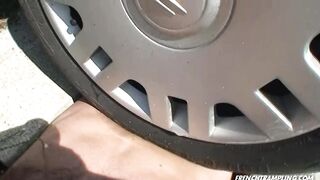 white converse lick and trample