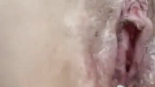 Hotgirl fucks heralded with long dildo