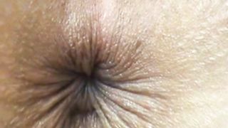 close up butthole winking