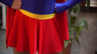 if superman were a buff lady, it. would be like this