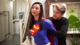 if superman were a buff lady, it. would be like this