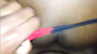 Gros cul blackette string 3