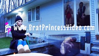 Princess amber_ sunbathing bitchy foot worship