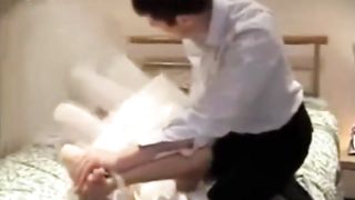 Maid Wrestles 2 Wimps