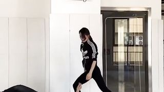 Asian self defense martial arts throw