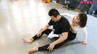 Jiu Jitsu lesson - mixed fighting