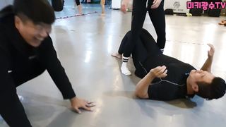 Jiu Jitsu lesson - mixed fighting