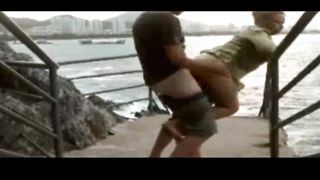 The good thing about dating a slut...